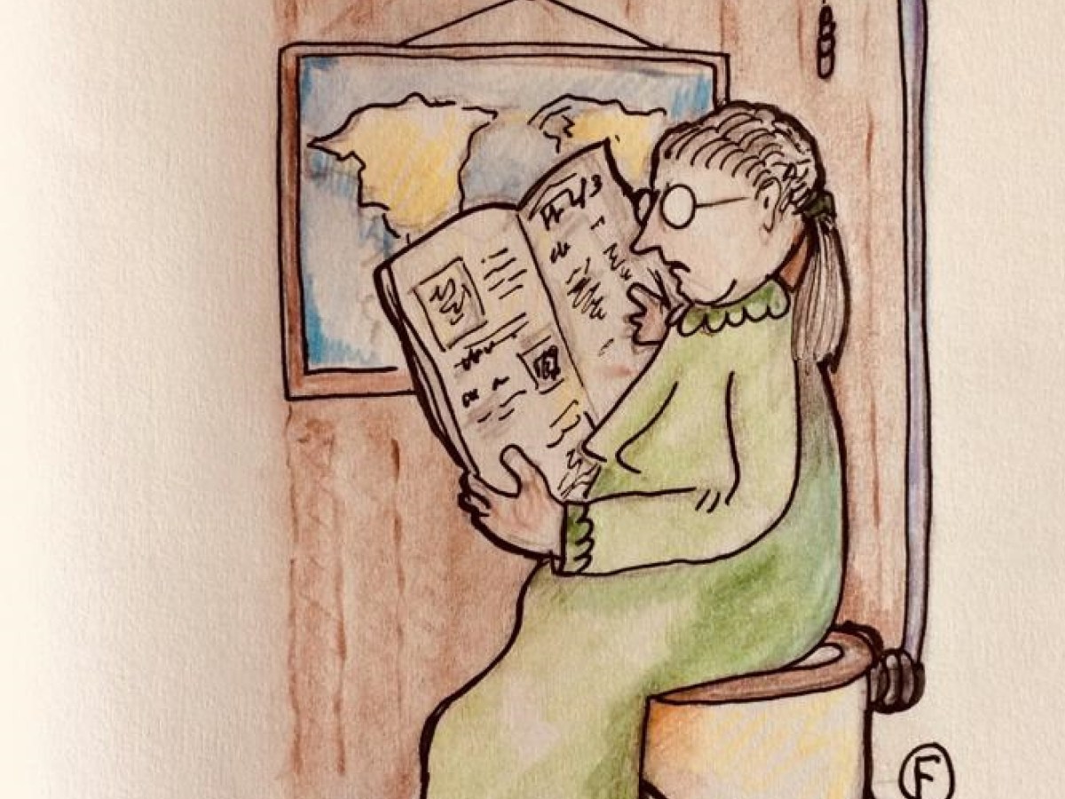 Langstraotse Praot 21: De kraant op de wc & de&nbsp;ambachtsschoowl