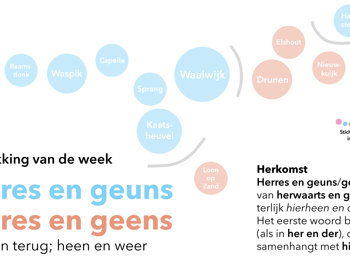 Uitdrukking van de week: herres en geuns /&nbsp;geens