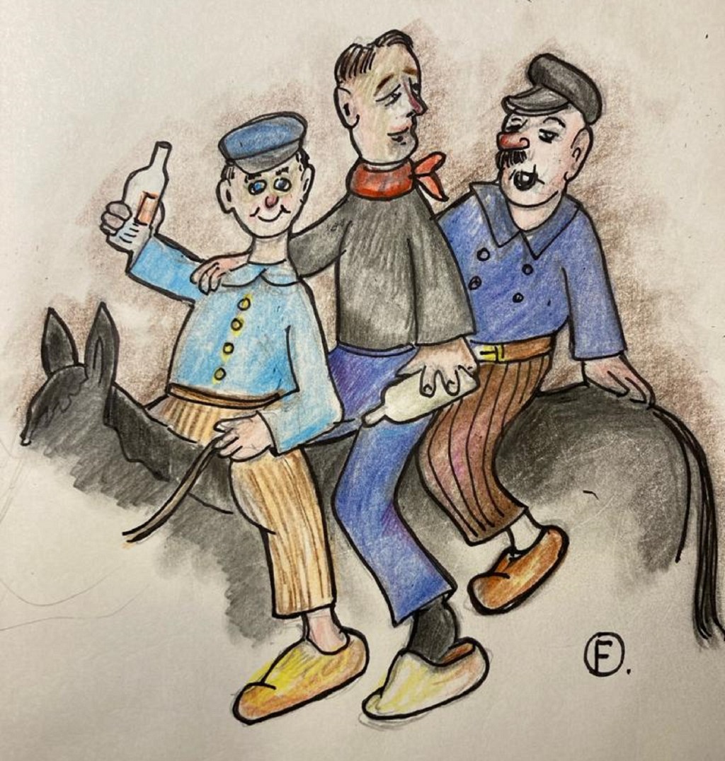 Langstraotse Praot 83: Pèèrdevòrdering