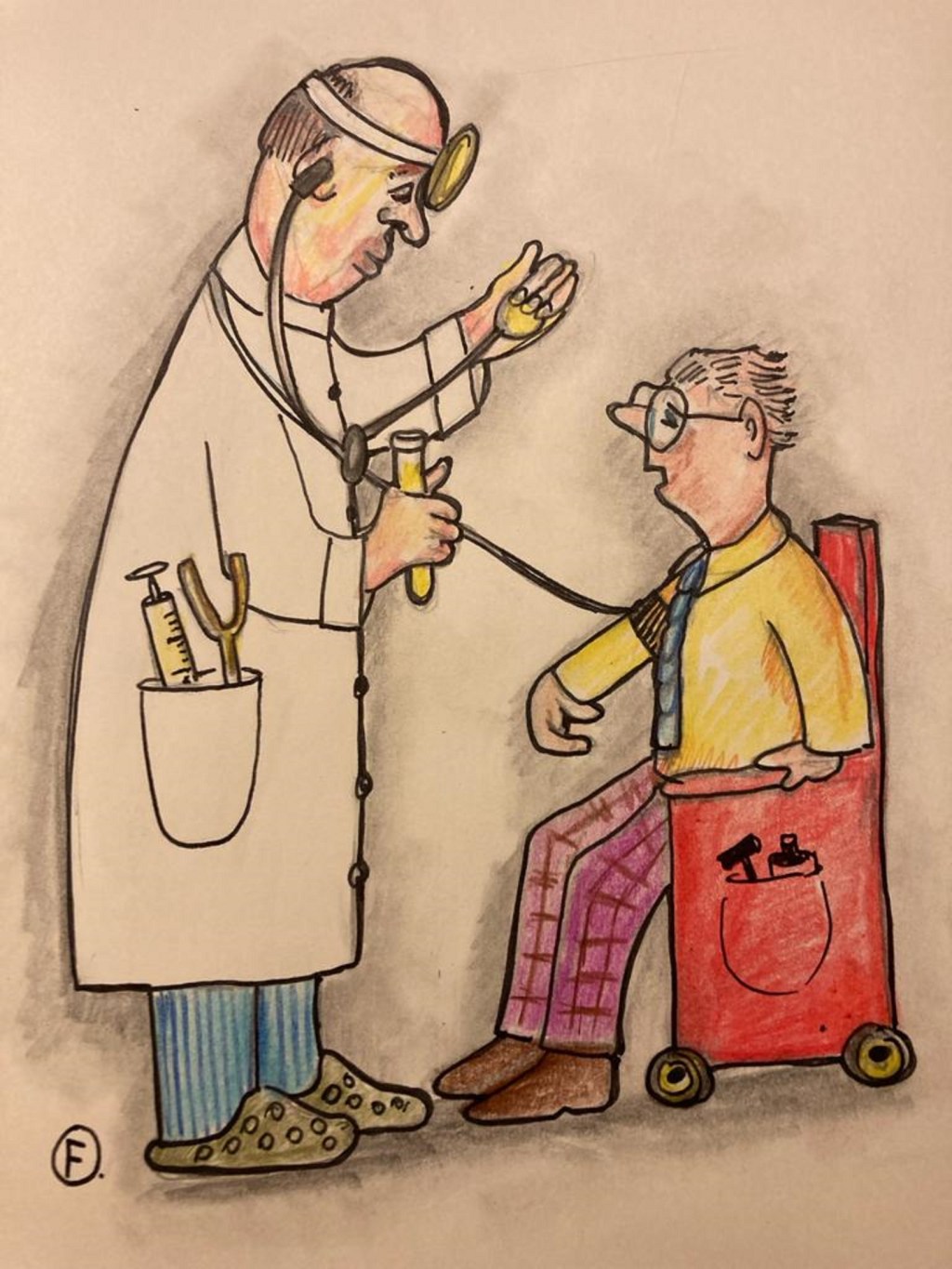 Langstraotse Praot 94: Bij d’n dòkter